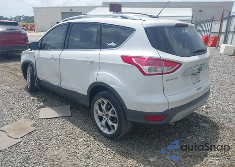 2014 Ford Escape Titanium z USA, uszkodzony, nr VIN 1FMCU0J91EUA81925